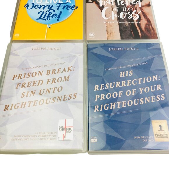 Joseph Prince DVD Collection Lot of 7 Christian Teachings Discs all in mint cond - Picture 5 of 7